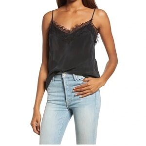 Adriano Goldschmied Scarlet Eyelash Lace Camisole Size Small